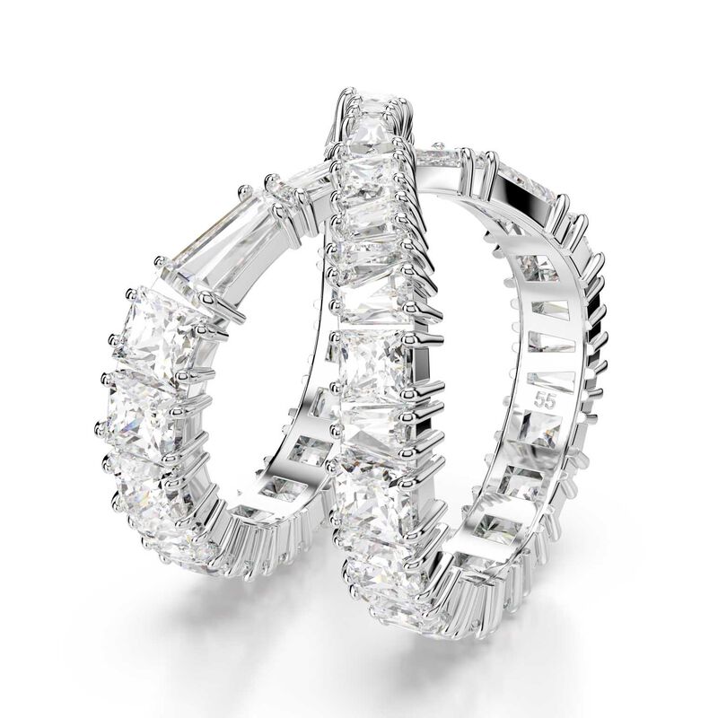 Swarovski Hyperbola Ring - Silver Tone 60 image number 13